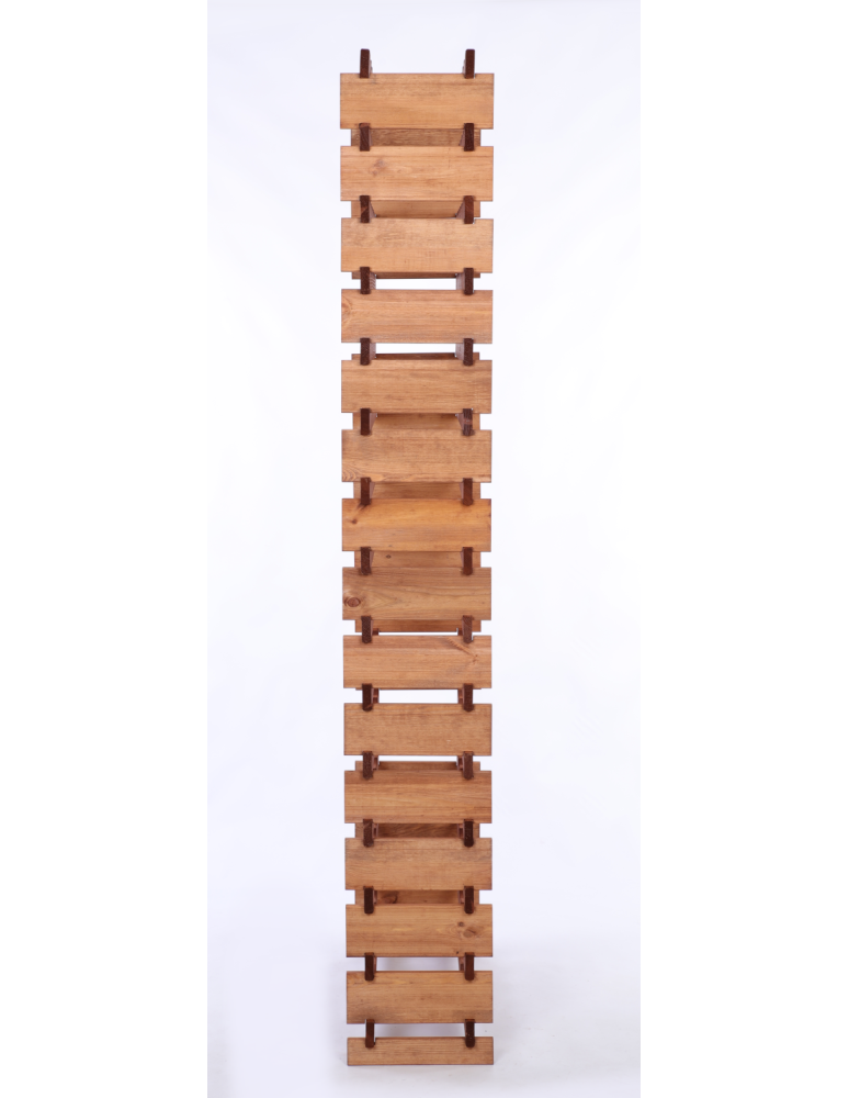 Modułowe stojaki do butelek RW11 - Stojak na butelki regał modułowy na wino 15x6 but WYSOKI BEZ NARZĘDZI - product b2b.wamar.biz 5