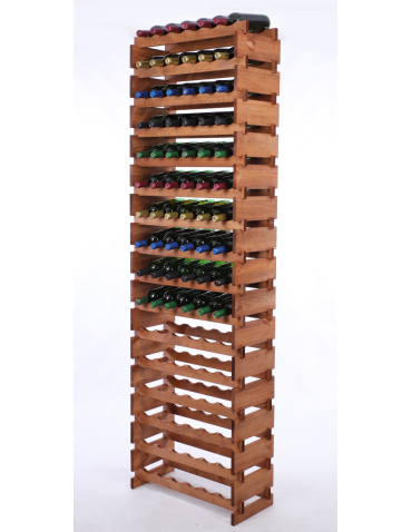 Stojak na butelki regał modułowy na wino 16x6 but WYSOKI BEZ NARZĘDZI - produkt 2