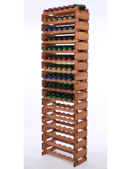 Stojak na butelki regał modułowy na wino 16x6 but WYSOKI BEZ NARZĘDZI - product 2