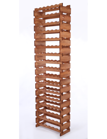 Modułowe stojaki do butelek RW11 - Stojak na butelki regał modułowy na wino 17x6 but WYSOKI BEZ NARZĘDZI - product 3