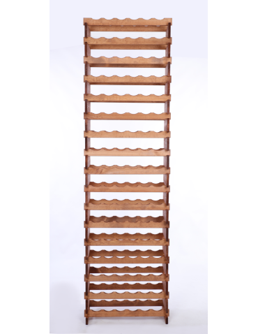 Modułowe stojaki do butelek RW11 - Stojak na butelki regał modułowy na wino 17x6 but WYSOKI BEZ NARZĘDZI - product 4