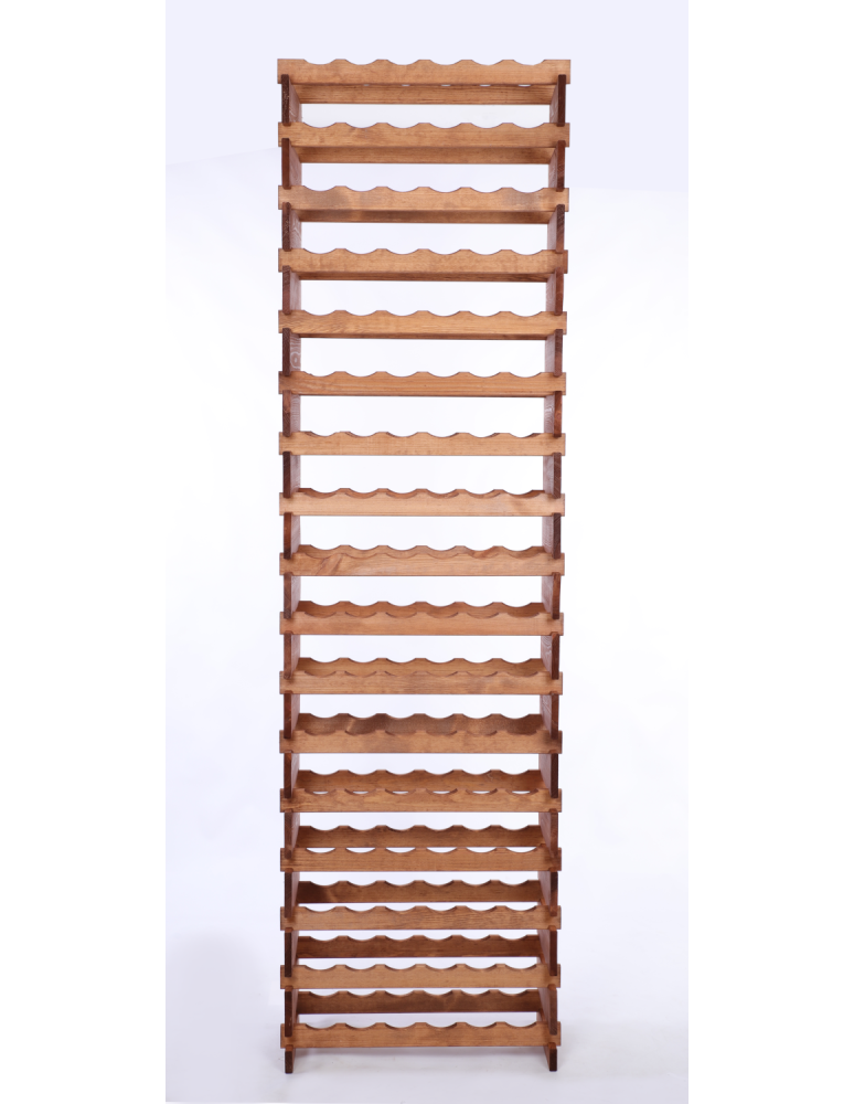 Modułowe stojaki do butelek RW11 - Stojak na butelki regał modułowy na wino 17x6 but WYSOKI BEZ NARZĘDZI - product b2b.wamar.biz 4