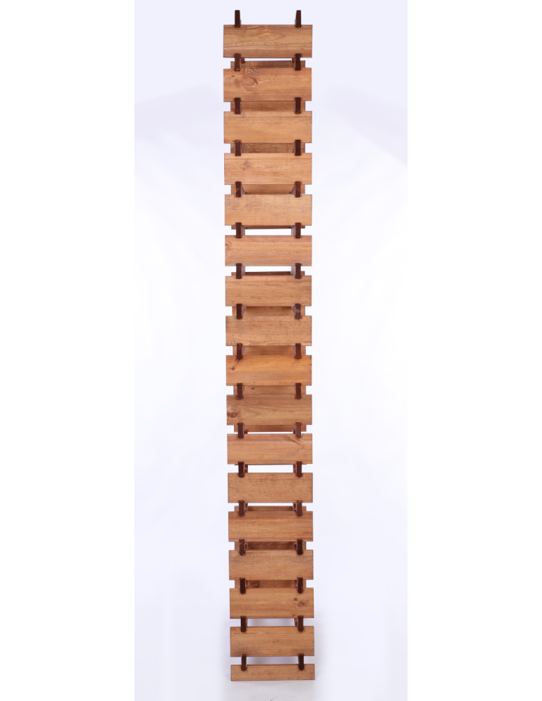 Modułowe stojaki do butelek RW11 - Stojak na butelki regał modułowy na wino 17x6 but WYSOKI BEZ NARZĘDZI - product b2b.wamar.biz 5