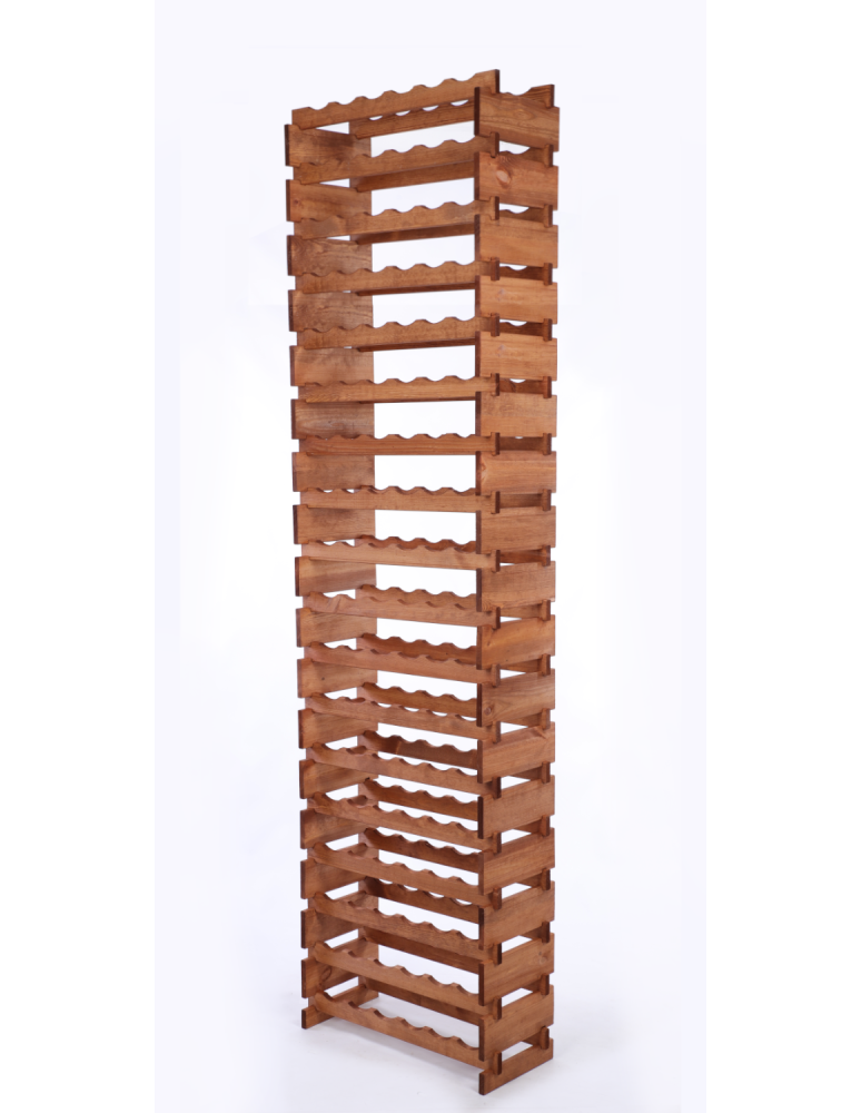 Modułowe stojaki do butelek RW11 - Stojak na butelki regał modułowy na wino 18x6 but WYSOKI BEZ NARZĘDZI - product b2b.wamar.biz 3