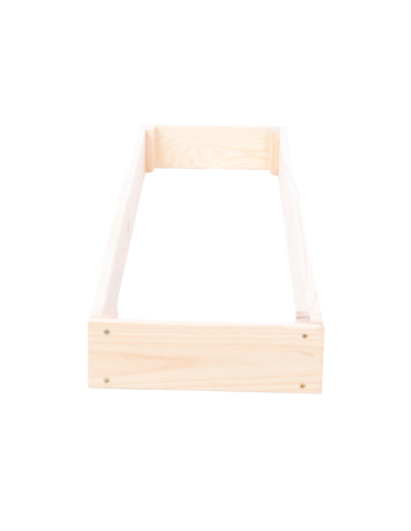 Grządki kaskadowe - Skrzynia na warzywa regulowana skrzynie na warzywniak donice 9x30x120 - produkt 4