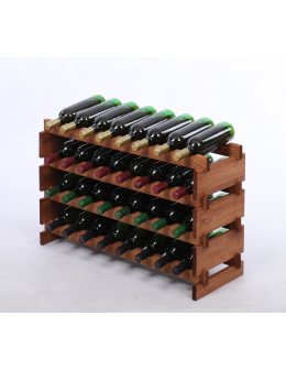 Stojak na wino regał modułowy na butelki 4x8 but WSZYSTKIE TYPY BUTELEK - product 2