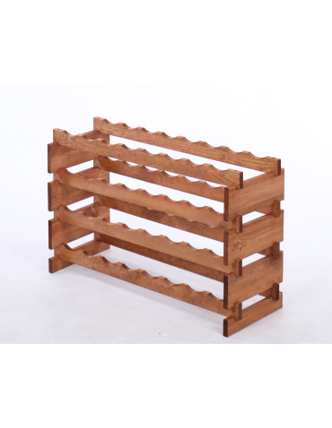 Modułowe stojaki do butelek RW11 - Stojak na wino regał modułowy na butelki 4x8 but WSZYSTKIE TYPY BUTELEK - product 3