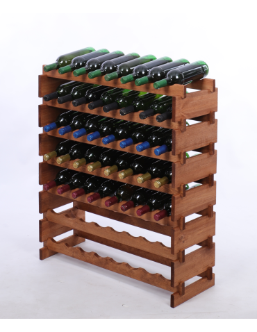 Stojak na wino regał modułowy na butelki 7x8 but BUDUJ JAK KLOCKI EKO - produkt 2