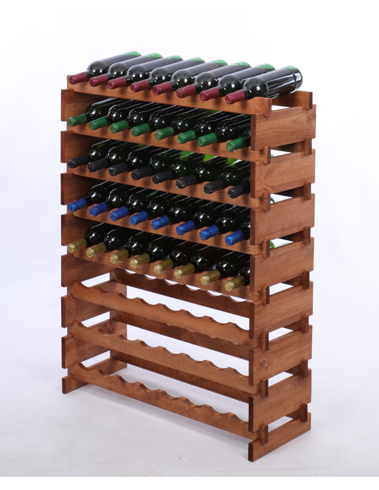 Modułowe stojaki do butelek RW11 - Stojak na wino regał modułowy na butelki 8x8 but WSZYSTKIE TYPY BUTELEK - product b2b.wamar.biz 2