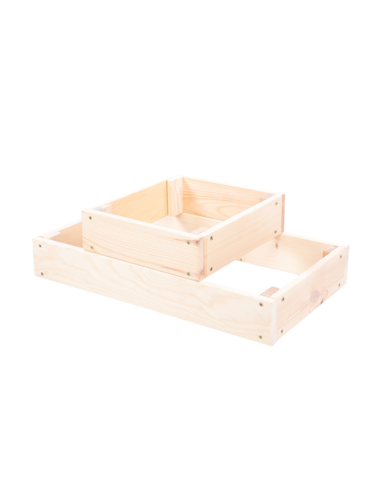 Grządki kaskadowe - Skrzynia na warzywa regulowana skrzynie na warzywniak donice 18x60x30 - product b2b.wamar.biz 3