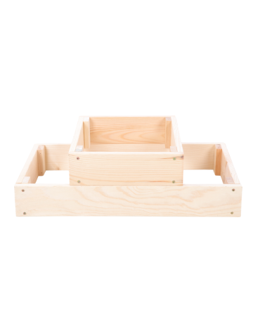 Grządki kaskadowe - Skrzynia na warzywa regulowana skrzynie na warzywniak donice 18x60x30 - product 4