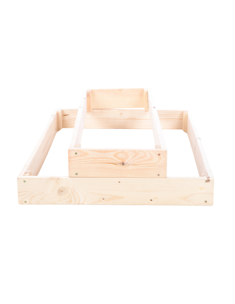 Grządki kaskadowe - Skrzynia na warzywa regulowana skrzynie na warzywniak donice 18x60x60 - product b2b.wamar.biz 4