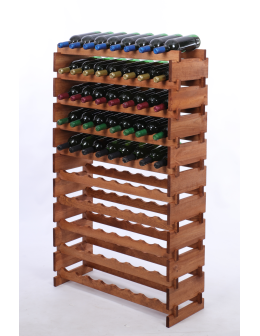 Stojak na wino regał modułowy na butelki 10x8 but DUŻY MONTAŻ BEZ NARZĘDZI - product 2