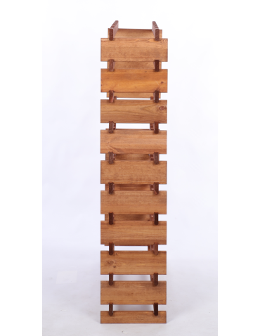 Modułowe stojaki do butelek RW11 - Stojak na wino regał modułowy na butelki 10x8 but DUŻY MONTAŻ BEZ NARZĘDZI - product 5