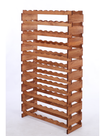 Modułowe stojaki do butelek RW11 - Stojak na wino regał modułowy na butelki 11x8 but DUŻY MONTAŻ BEZ NARZĘDZI - produkt 3
