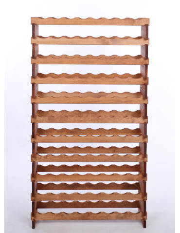 Modułowe stojaki do butelek RW11 - Stojak na wino regał modułowy na butelki 11x8 but DUŻY MONTAŻ BEZ NARZĘDZI - produkt 4