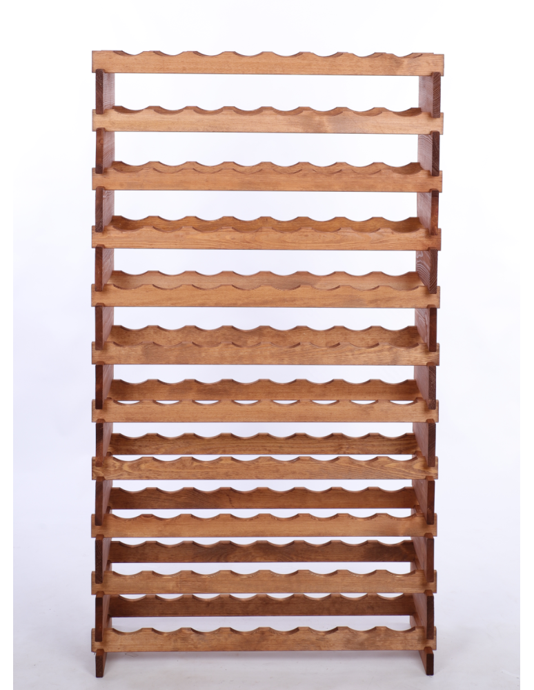 Modułowe stojaki do butelek RW11 - Stojak na wino regał modułowy na butelki 11x8 but DUŻY MONTAŻ BEZ NARZĘDZI - produkt b2b.wamar.biz 4