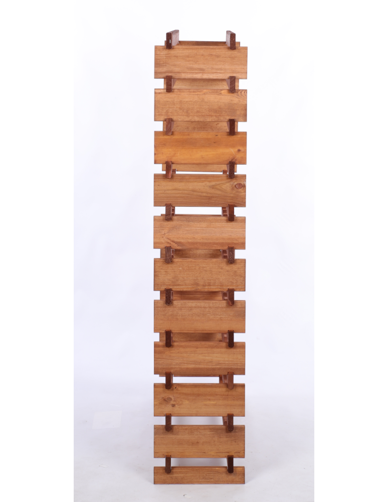 Modułowe stojaki do butelek RW11 - Stojak na wino regał modułowy na butelki 11x8 but DUŻY MONTAŻ BEZ NARZĘDZI - produkt b2b.wamar.biz 5