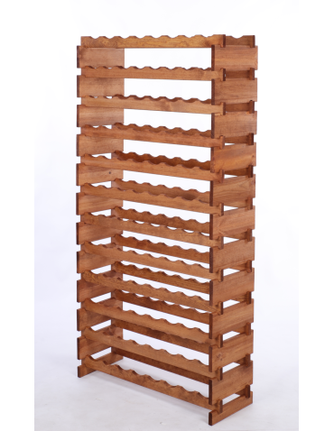 Modułowe stojaki do butelek RW11 - Stojak na wino regał modułowy na butelki 12x8 but DUŻY MONTAŻ BEZ NARZĘDZI - product 3