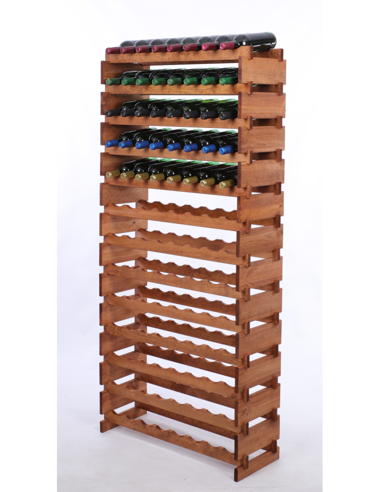 Modułowe stojaki do butelek RW11 - Stojak na wino regał modułowy na butelki 13x8 but WSZYSTKIE TYPY BUTELEK - product b2b.wamar.biz 2