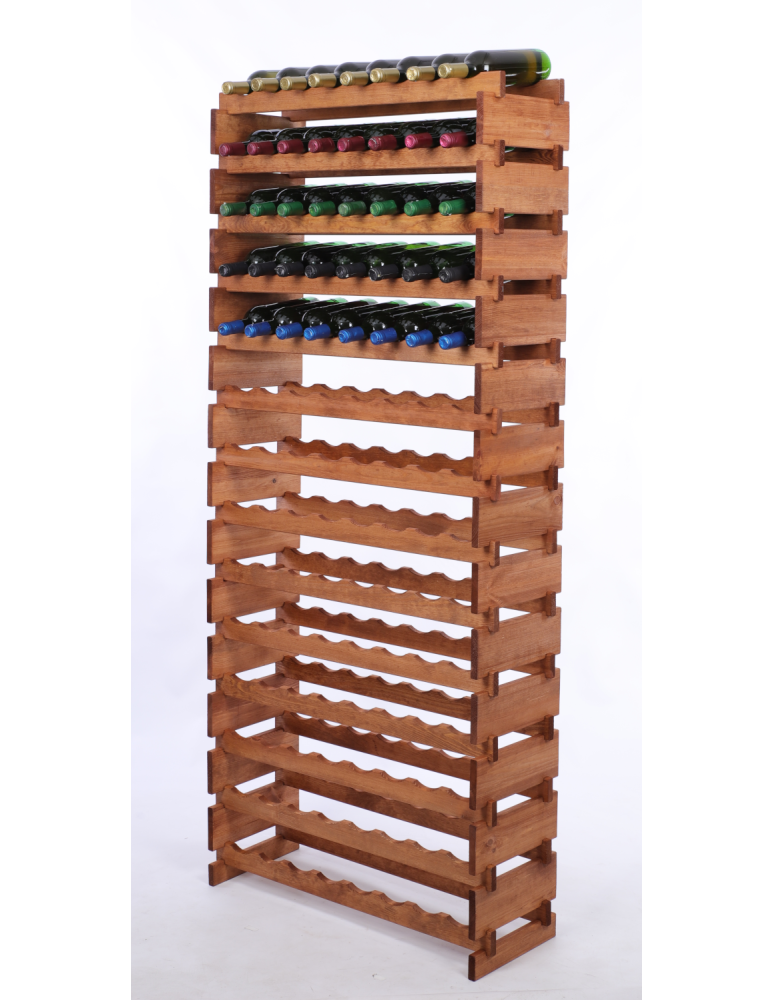 Modułowe stojaki do butelek RW11 - Stojak na wino regał modułowy na butelki 14x8 but WSZYSTKIE TYPY BUTELEK - produkt b2b.wamar.biz 2