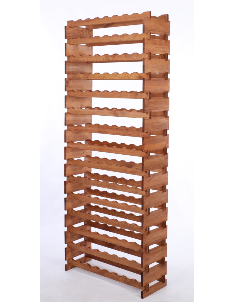 Modułowe stojaki do butelek RW11 - Stojak na wino regał modułowy na butelki 15x8 but WYSOKI BEZ NARZĘDZI - product b2b.wamar.biz 3