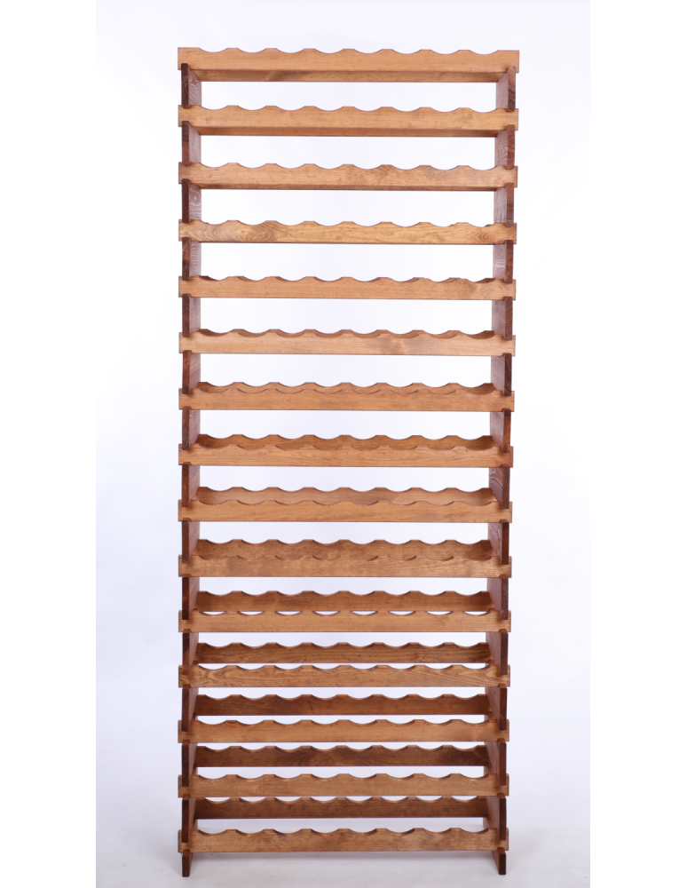 Modułowe stojaki do butelek RW11 - Stojak na wino regał modułowy na butelki 15x8 but WYSOKI BEZ NARZĘDZI - product b2b.wamar.biz 4