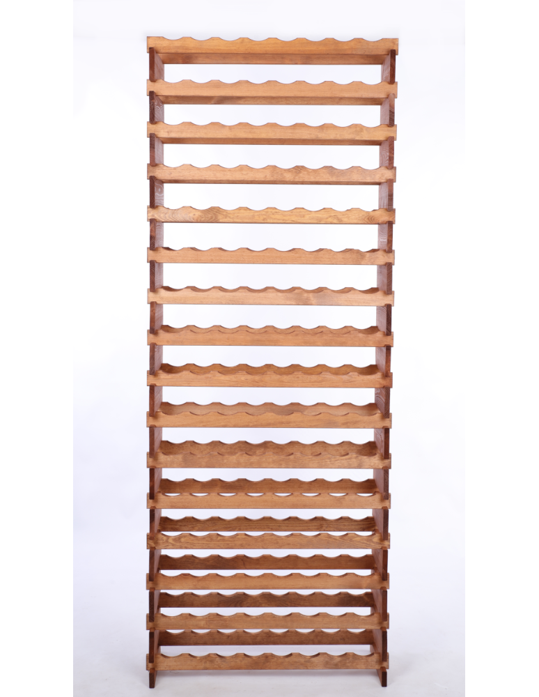 Modułowe stojaki do butelek RW11 - Stojak na wino regał modułowy na butelki 16x8 but WYSOKI BEZ NARZĘDZI - product b2b.wamar.biz 4