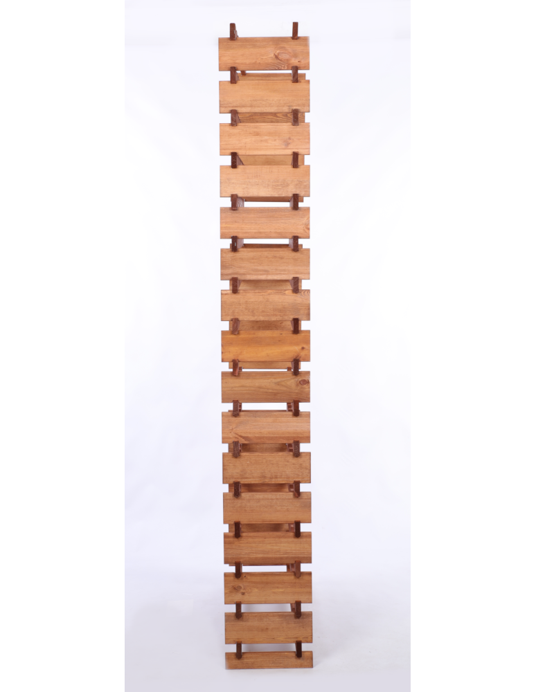 Modułowe stojaki do butelek RW11 - Stojak na wino regał modułowy na butelki 16x8 but WYSOKI BEZ NARZĘDZI - product b2b.wamar.biz 5