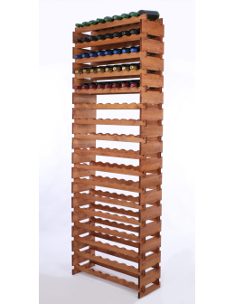 Stojak na wino regał modułowy na butelki 17x8 but WYSOKI BEZ NARZĘDZI - product 2