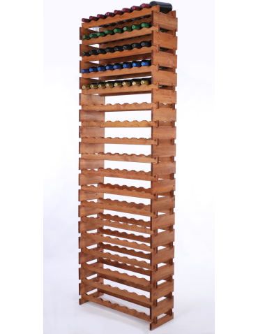 Stojak na wino regał modułowy na butelki 18x8 but WYSOKI BEZ NARZĘDZI - produkt 2