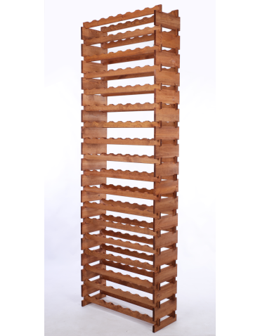 Modułowe stojaki do butelek RW11 - Stojak na wino regał modułowy na butelki 18x8 but WYSOKI BEZ NARZĘDZI - product 3