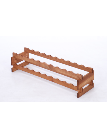 Modułowe stojaki do butelek RW11 - Stojak na wino regał modułowy na butelki 2x10 but POJEMNY BEZ NARZĘDZI - product 3