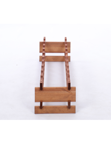 Modułowe stojaki do butelek RW11 - Stojak na wino regał modułowy na butelki 2x10 but POJEMNY BEZ NARZĘDZI - product 4