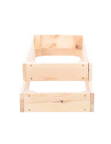 Grządki kaskadowe - Skrzynia na warzywa regulowana skrzynie na warzywniak inspekt 18x90x30 - product 5