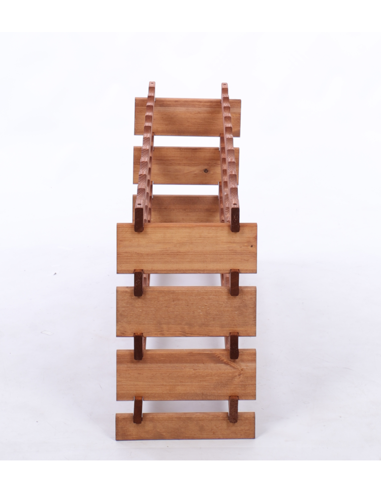 Modułowe stojaki do butelek RW11 - Stojak na wino regał modułowy na butelki 4x10 but POJEMNY BEZ NARZĘDZI - product b2b.wamar.biz 4