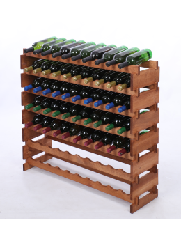 Stojak na wino regał modułowy na butelki 7x10 but BUDUJ JAK KLOCKI EKO - product 2