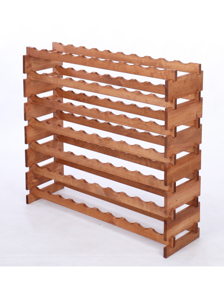 Modułowe stojaki do butelek RW11 - Stojak na wino regał modułowy na butelki 7x10 but BUDUJ JAK KLOCKI EKO - product b2b.wamar.biz 3