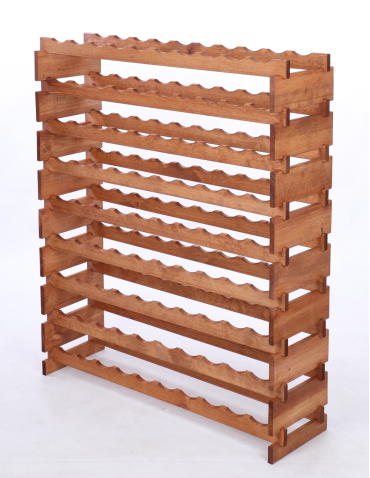 Modułowe stojaki do butelek RW11 - Stojak na wino regał modułowy na butelki 9x10 but POJEMNY BEZ NARZĘDZI - product 3