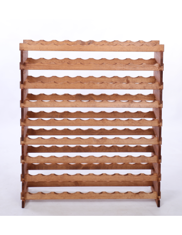 Modułowe stojaki do butelek RW11 - Stojak na wino regał modułowy na butelki 9x10 but POJEMNY BEZ NARZĘDZI - product 4