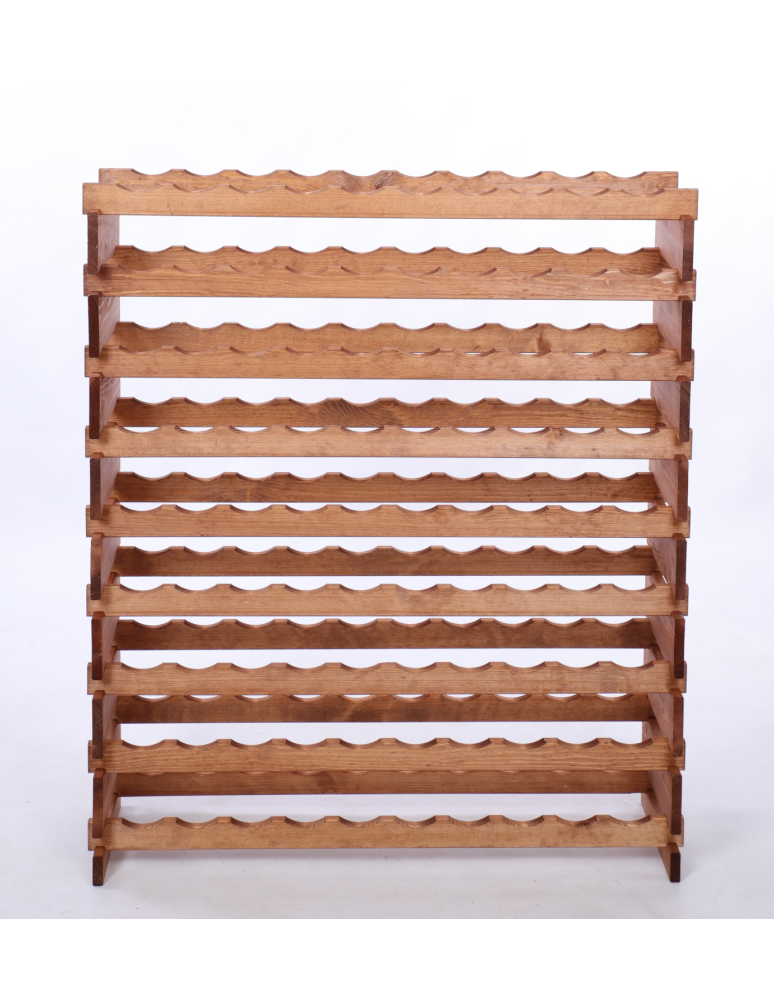 Modułowe stojaki do butelek RW11 - Stojak na wino regał modułowy na butelki 9x10 but POJEMNY BEZ NARZĘDZI - product b2b.wamar.biz 4