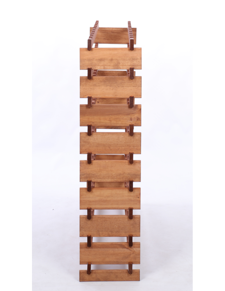 Modułowe stojaki do butelek RW11 - Stojak na wino regał modułowy na butelki 9x10 but POJEMNY BEZ NARZĘDZI - product b2b.wamar.biz 5