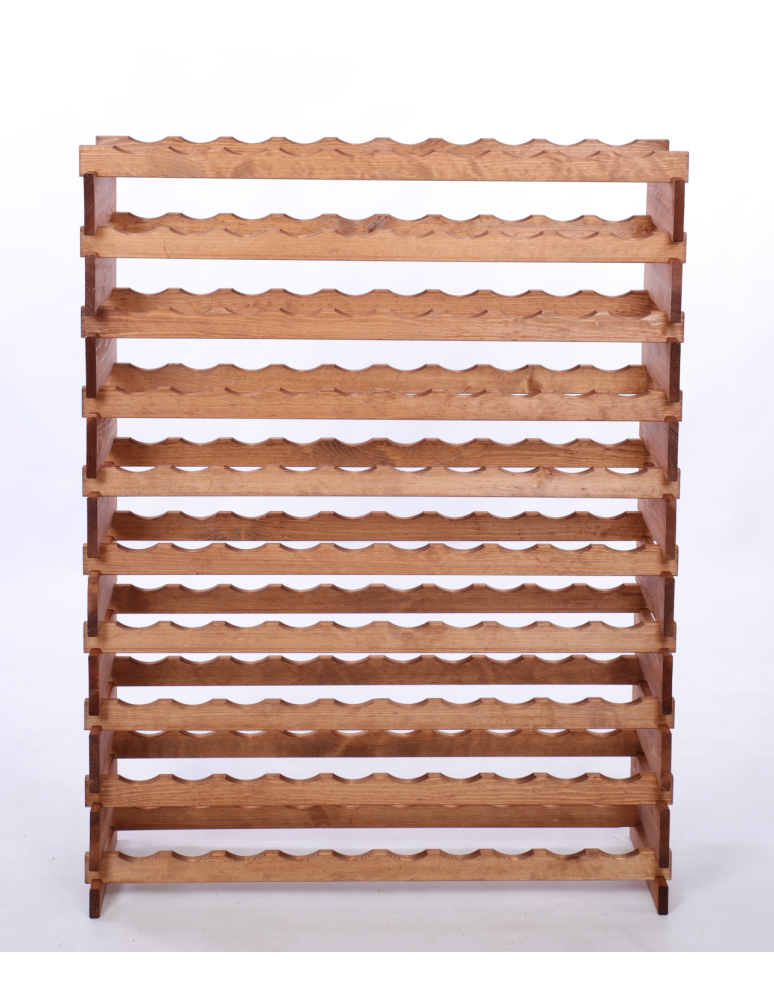 Modułowe stojaki do butelek RW11 - Stojak na wino regał modułowy na butelki 10x10 but DUŻY MONTAŻ BEZ NARZĘDZI - product b2b.wamar.biz 4