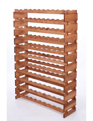 Modułowe stojaki do butelek RW11 - Stojak na wino regał modułowy na butelki 11x10 but DUŻY MONTAŻ BEZ NARZĘDZI - produkt 3
