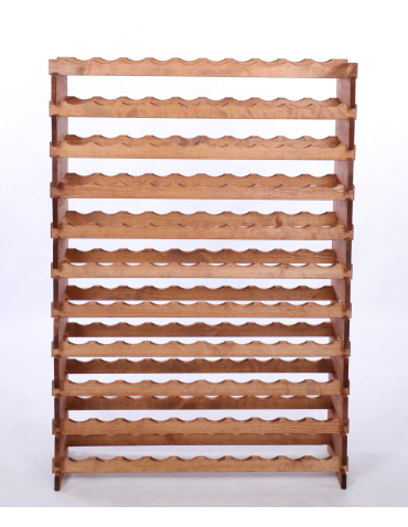 Modułowe stojaki do butelek RW11 - Stojak na wino regał modułowy na butelki 11x10 but DUŻY MONTAŻ BEZ NARZĘDZI - produkt 4