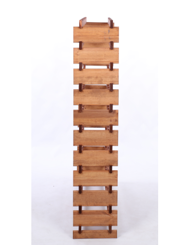 Modułowe stojaki do butelek RW11 - Stojak na wino regał modułowy na butelki 11x10 but DUŻY MONTAŻ BEZ NARZĘDZI - produkt 5