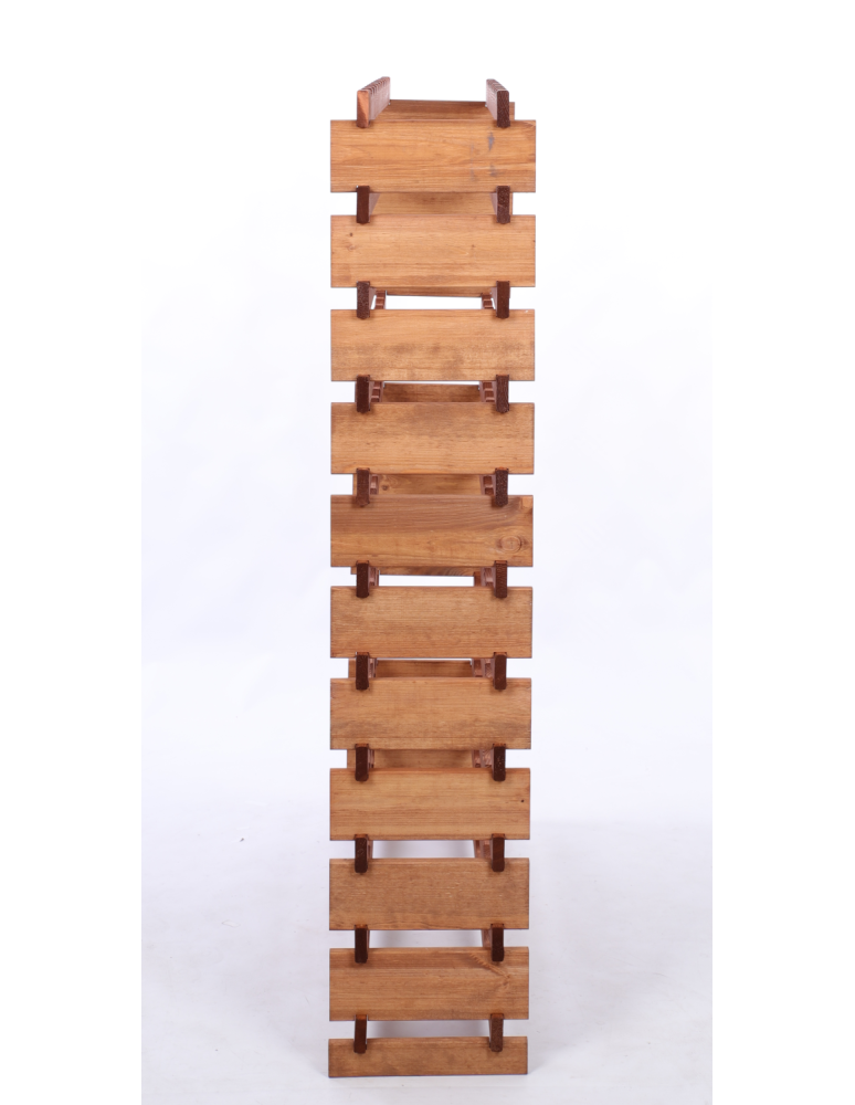 Modułowe stojaki do butelek RW11 - Stojak na wino regał modułowy na butelki 11x10 but DUŻY MONTAŻ BEZ NARZĘDZI - produkt b2b.wamar.biz 5