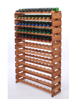 Stojak na wino regał modułowy na butelki 12x10 but DUŻY MONTAŻ BEZ NARZĘDZI - product 2