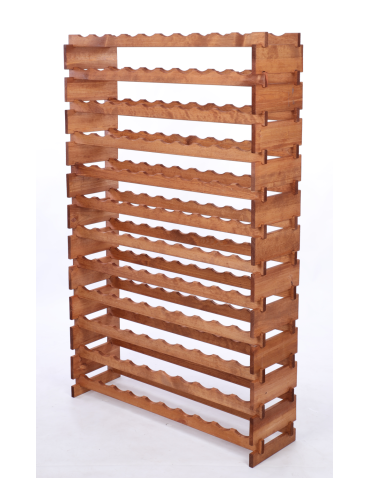 Modułowe stojaki do butelek RW11 - Stojak na wino regał modułowy na butelki 12x10 but DUŻY MONTAŻ BEZ NARZĘDZI - product 3