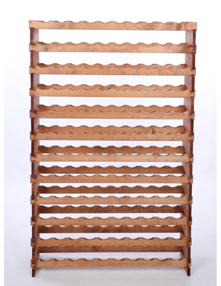 Modułowe stojaki do butelek RW11 - Stojak na wino regał modułowy na butelki 12x10 but DUŻY MONTAŻ BEZ NARZĘDZI - product b2b.wamar.biz 4